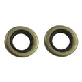 2X Oil Seal for Sierra OMC 318972 0777866 Mallory 9-76201 (Fits 18-2025)