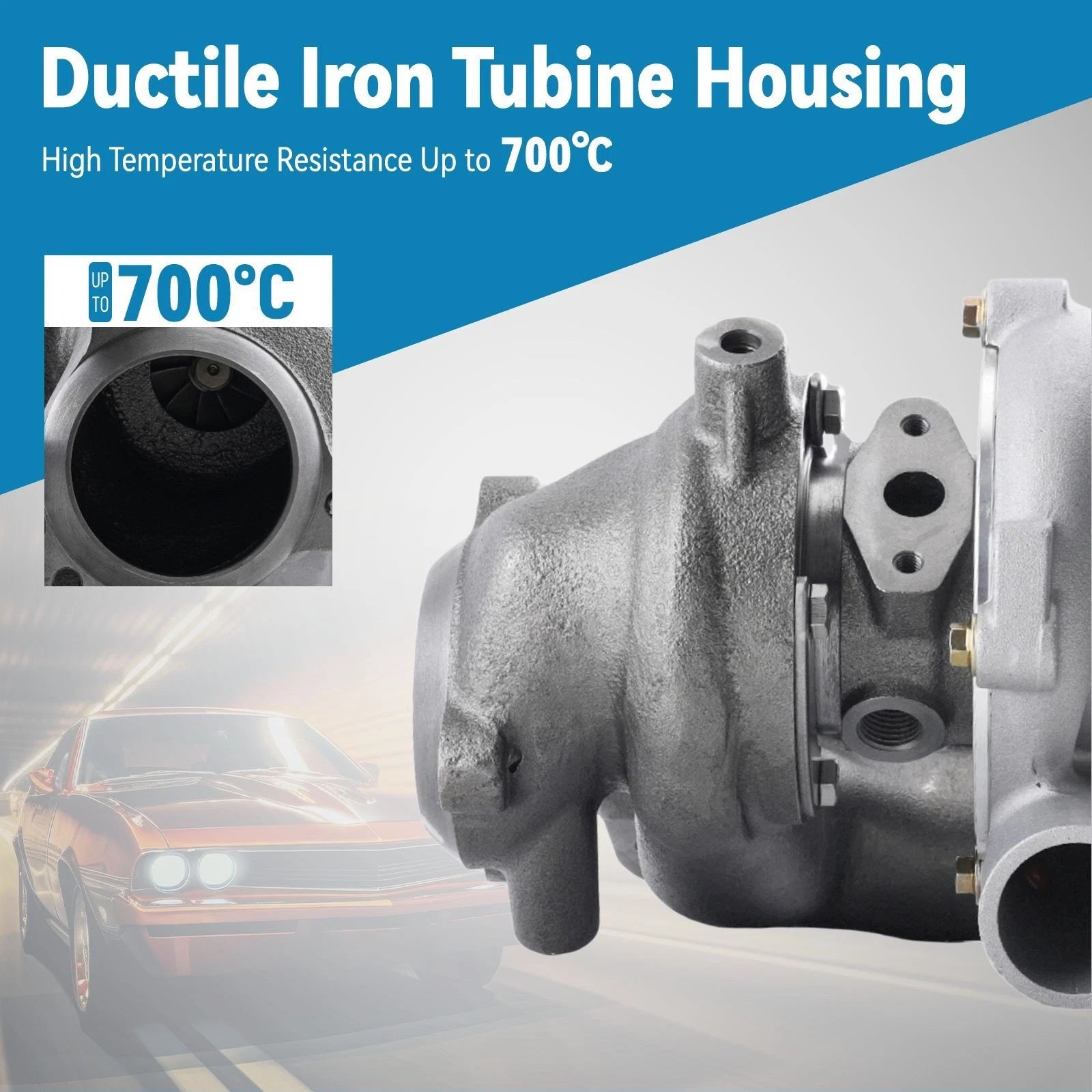 GT1549M Turbo for Saab 9-5 3.0L (2000–2003) 708699-0001 90490711 B308