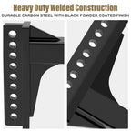 Adjustable Trailer Hitch for Various Models (2" Receiver, 6" Drop, 5-1/4" Rise)