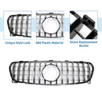 Front Upper Bumper Grille for Mercedes-Benz GLA Class (2015–2020) Chrome