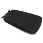 Leather Console Lid Armrest Cover for Nissan Altima (2019–2020) Beige Stitch