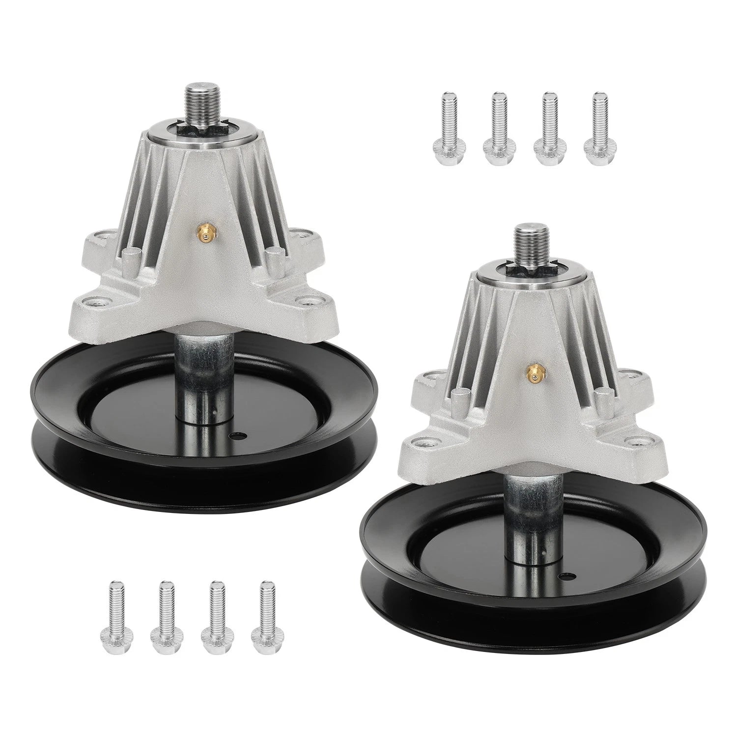 Set of 2 Spindles for Cub Cadet / Troy-Bilt / MTD 42 Inch Deck (618-04822)