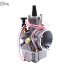 Carburetor w/ Air Filter & Throttle Cable for Kawasaki KX80 KX100 KX125 (US)