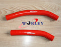 Silicone Radiator Hose for Suzuki LTR450 LT450R 2006-2009 Red/Blue