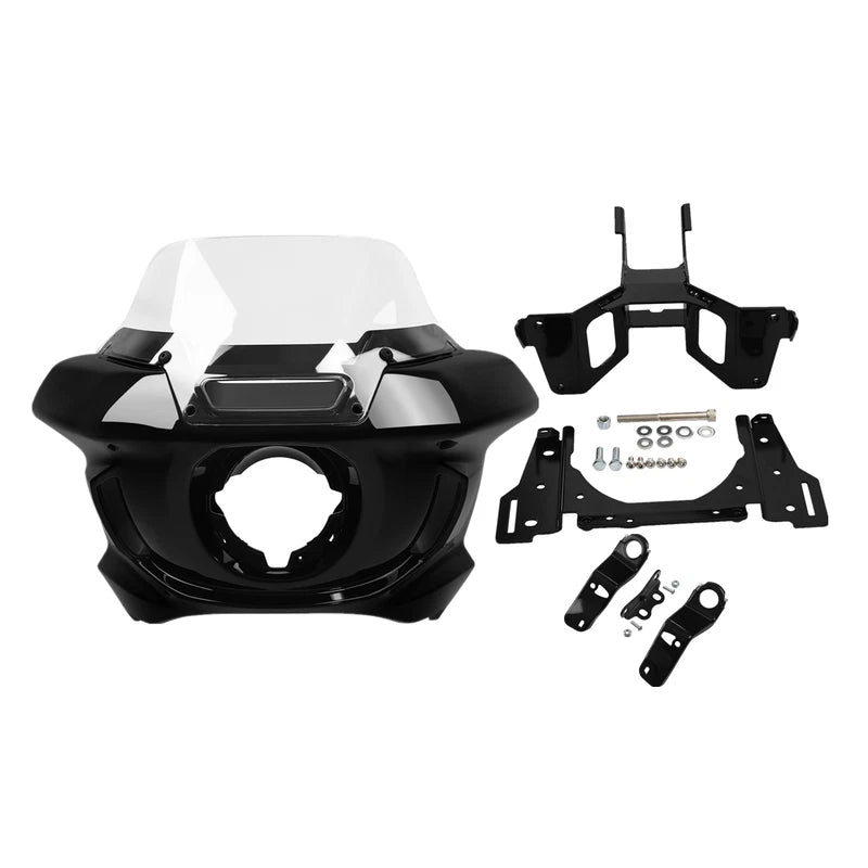 Headlight Fairing Windshield Bracket for Harley FXLRST Low Rider ST (2022–2025)