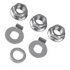 12mm Steel Hub Motor Nuts with Safety Washer for Ebike