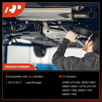 2X Catalytic Converter for Jeep Wrangler JK (2012–2017) 3.6L EPA