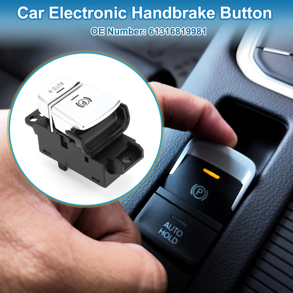 Brake Button Parking Switch No.61316819981 for BMW 740i (2016–2019)