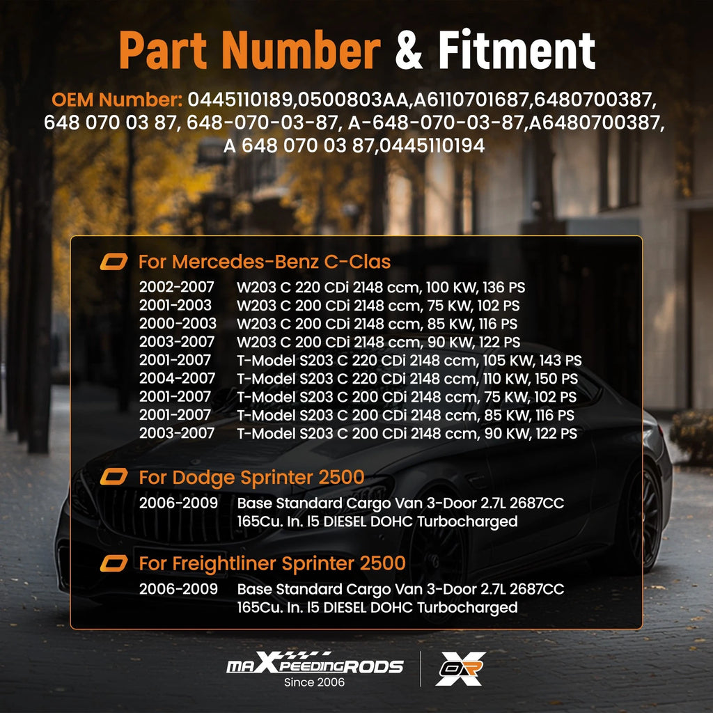 Common Rail Element for Mercedes C-Class (2000-2007)