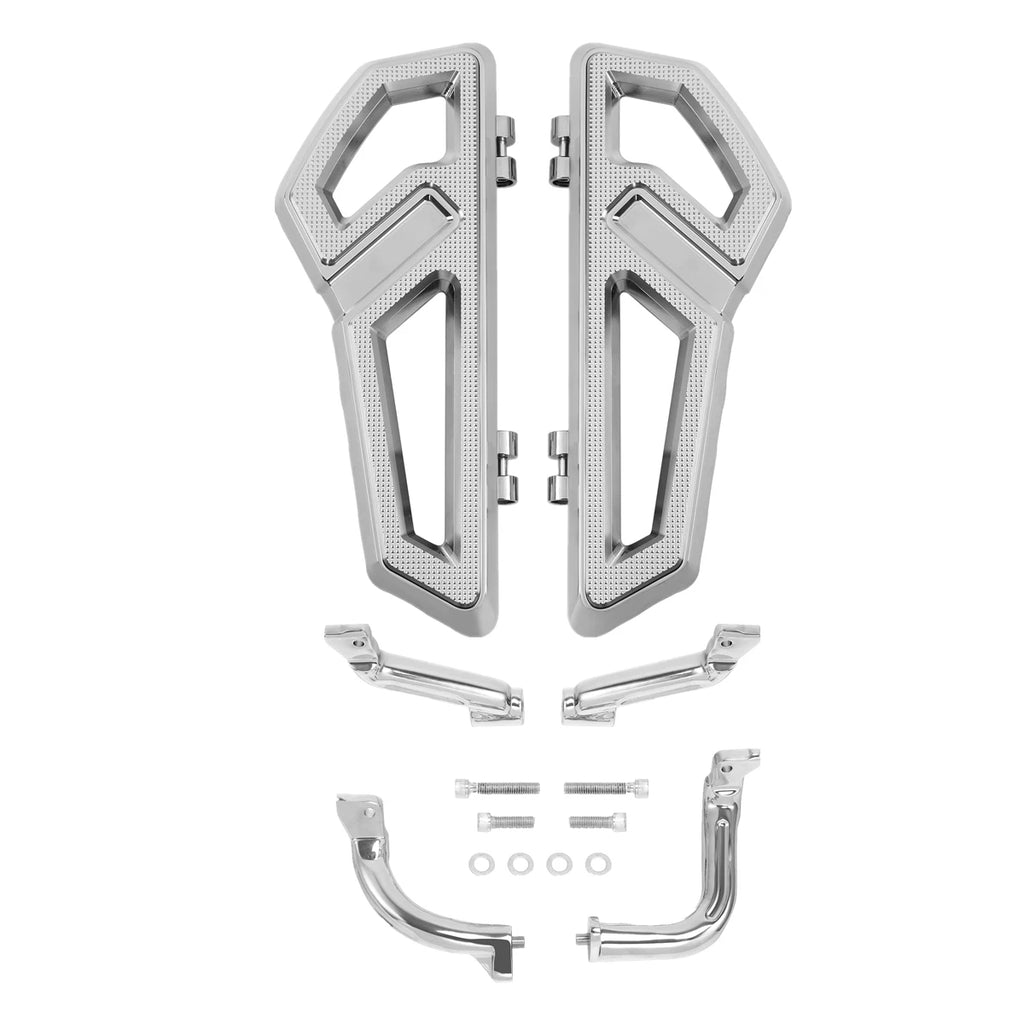 Driver Rider Floorboard Footboard & Bracket for Harley Touring Road Glide (2014–2023)
