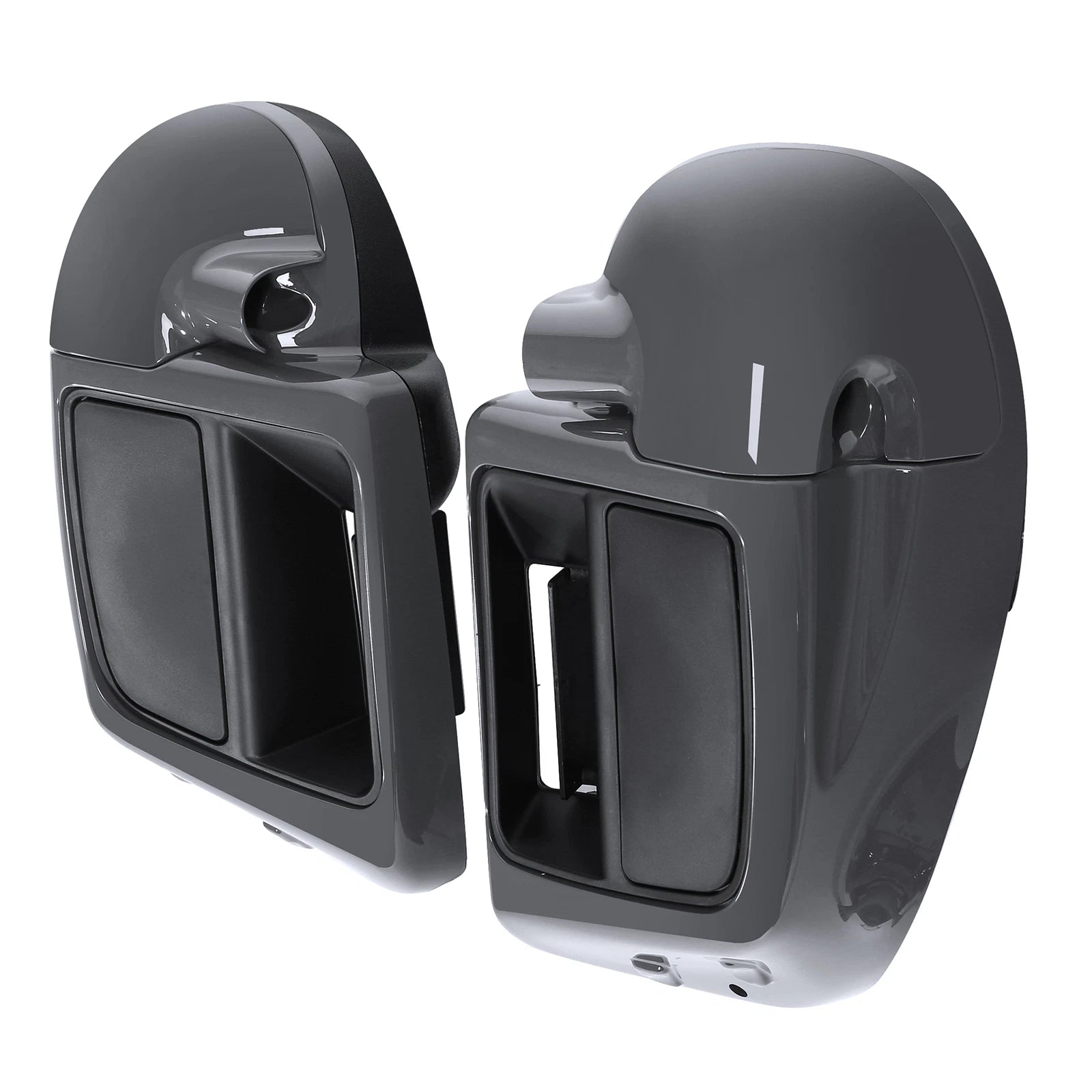 Lower Vented Fairings Glove Box for Harley CVO Road Glide (2018) Gunship Gray
