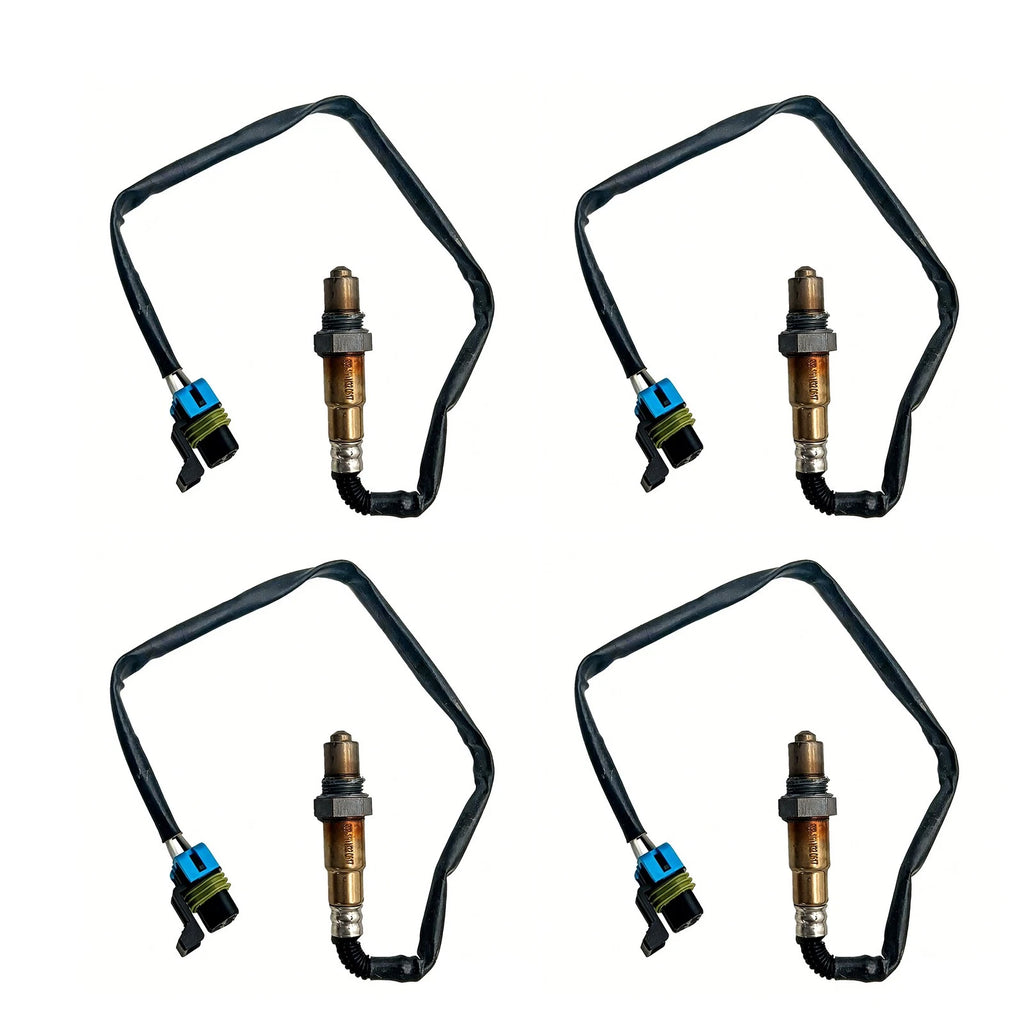 Set of 4 O2 Oxygen Sensors for Chevrolet Equinox GMC Cadillac