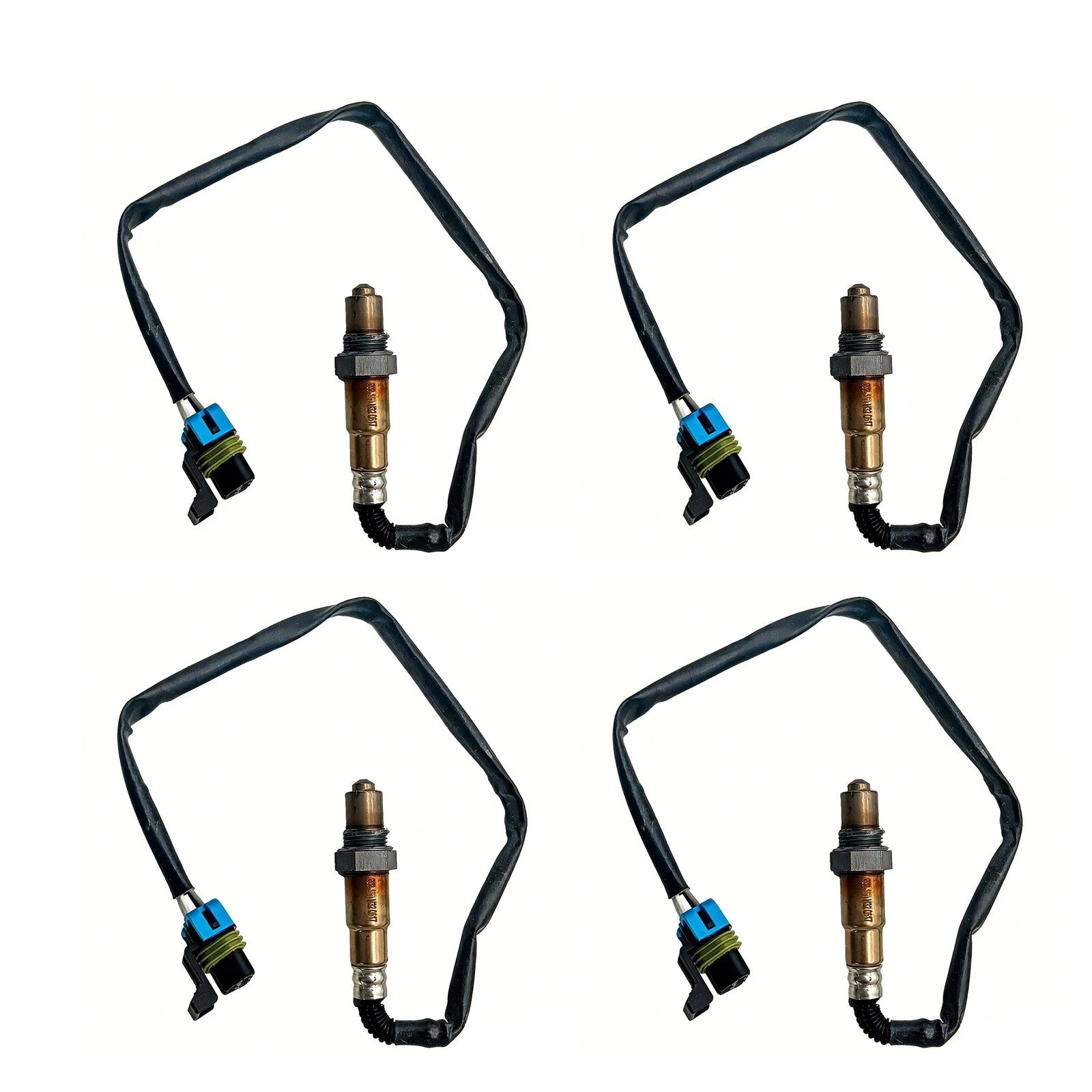Set of 4 O2 Oxygen Sensors for Chevrolet Equinox GMC Cadillac