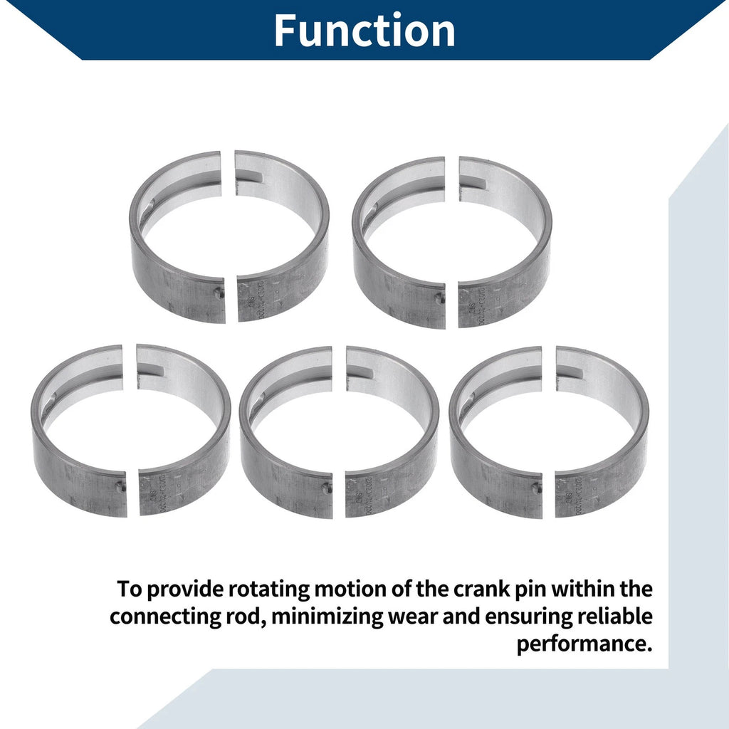Main Bearing Set No.210202M000 for Hyundai Accent (2018–2022)