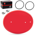 Front Number Plate with Clips & Bands for Honda Z50 Z50R (1979–1987)