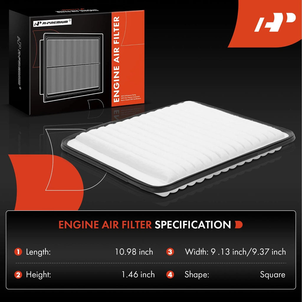 Engine Air Filter for Chevy Equinox, Malibu, Buick Lucerne (2005-2012)