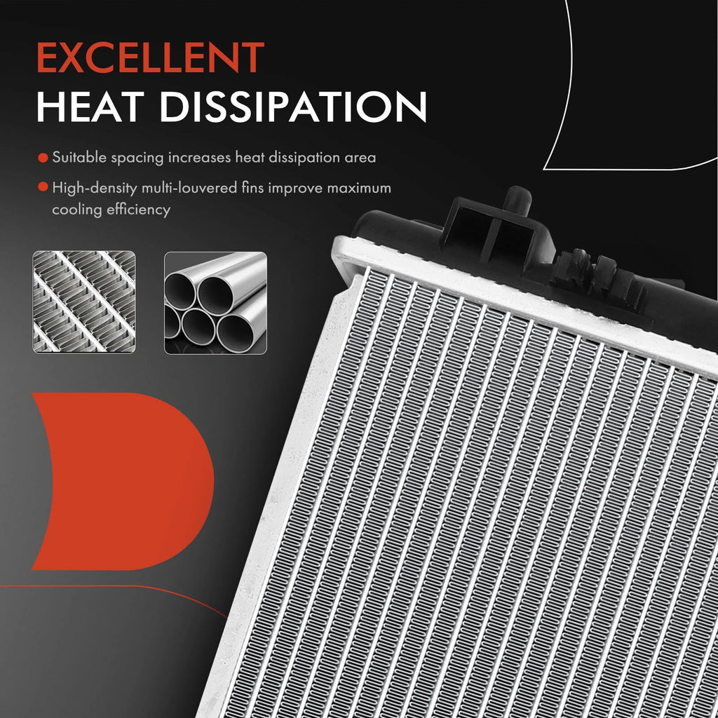 Radiator with Oil Cooler for Toyota Venza (2009â2016) Automatic Trans