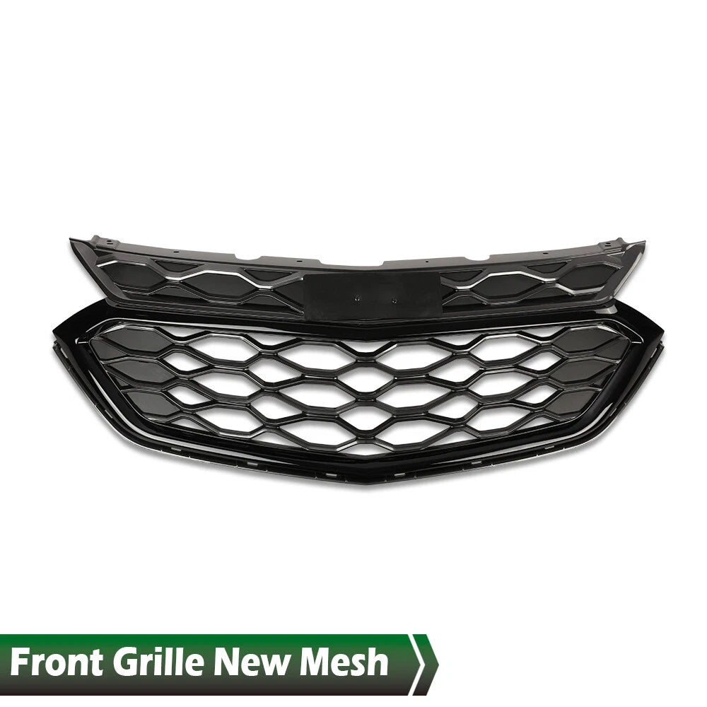 Front Bumper Upper Grille for Chevrolet Equinox (2018–2021) Black