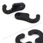 Black Sun Visor Clips for Jeep Wrangler, Gladiator (2018-2023)