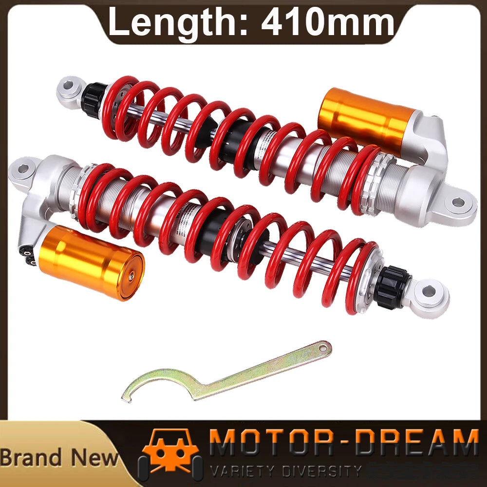 Front Air Shocks Absorber for Suzuki Quadsport Z400 LTZ400 (2003–2009, 2012–2014)