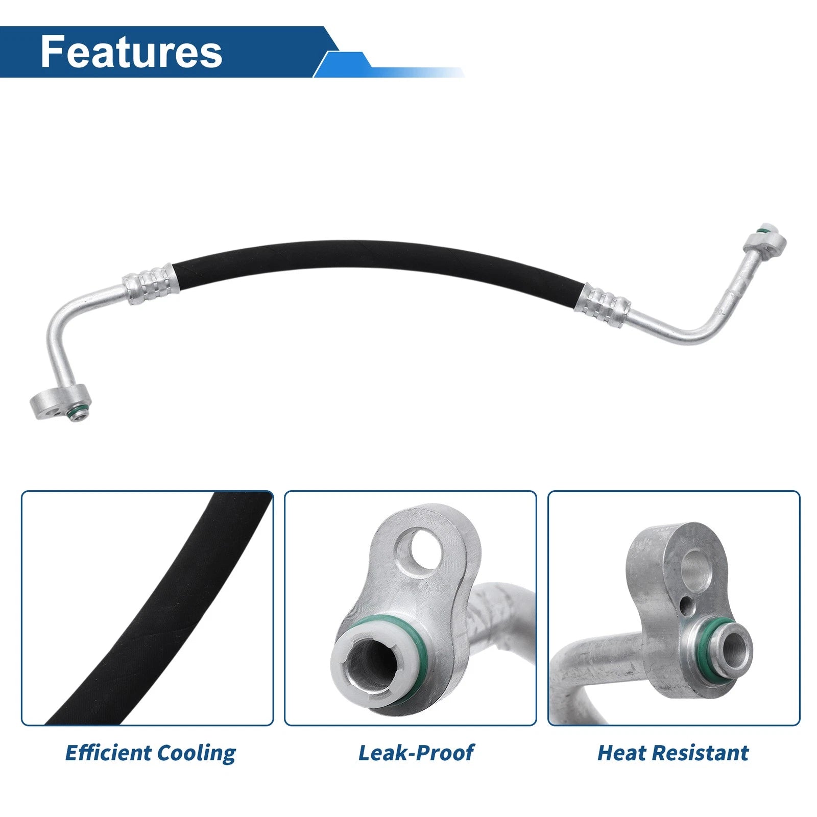 A/C Refrigerant Liquid Hose for Mercedes-Benz C300 (2008–2014) No.2048305116