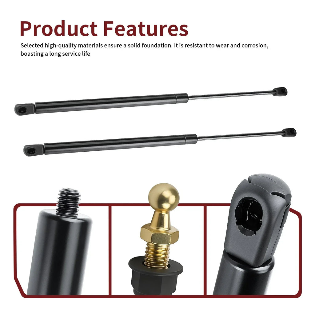 2x Front Window Lift Support Strut for Polaris Ranger XP 1000 (2019–2025)