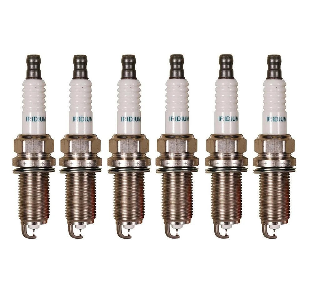 Set of 6 Iridium Spark Plugs DENSO for Toyota Lexus Honda V6 3.5L