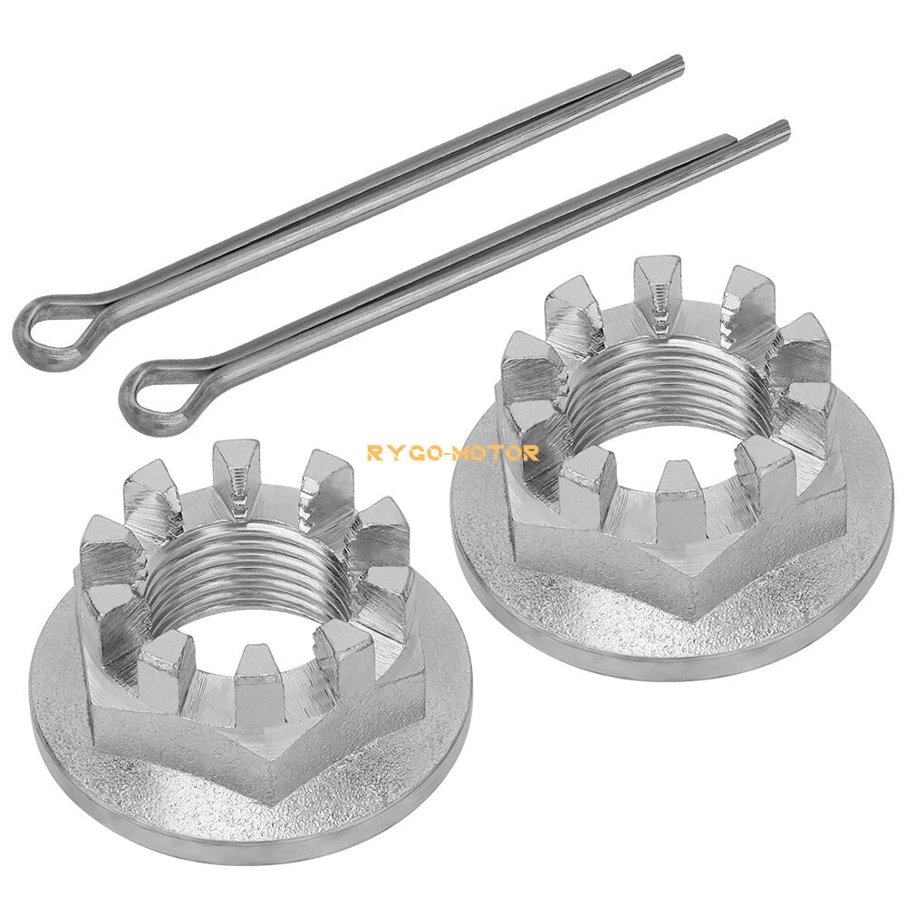 2X Rear Axle Nut Kit for Honda TRX300 TRX300FW (1992–2000)