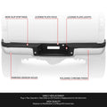 Chrome Rear Bumper Assembly for Ford F-150 (2004–2006) w/ Park Sensor Holes
