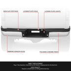 Chrome Rear Bumper Assembly for Ford F-150 (2004–2006) w/ Park Sensor Holes