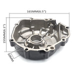 Black Left Engine Magneto Cover w/ Gasket for Suzuki GSX-S1000 (2017–2024)