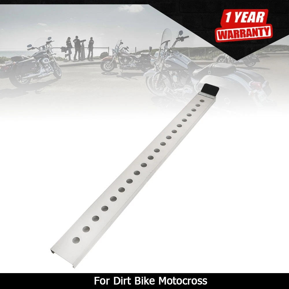 Aluminum Loading Ramp for Motorcycle (72", 440 lbs Capacity)