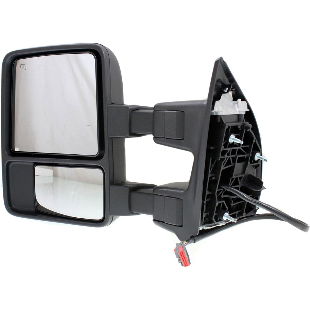 Tow Mirror for Ford F-250 Super Duty (2008–2010) Driver Side Power Heated Memory