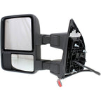 Tow Mirror for Ford F-250 Super Duty (2008–2010) Driver Side Power Heated Memory