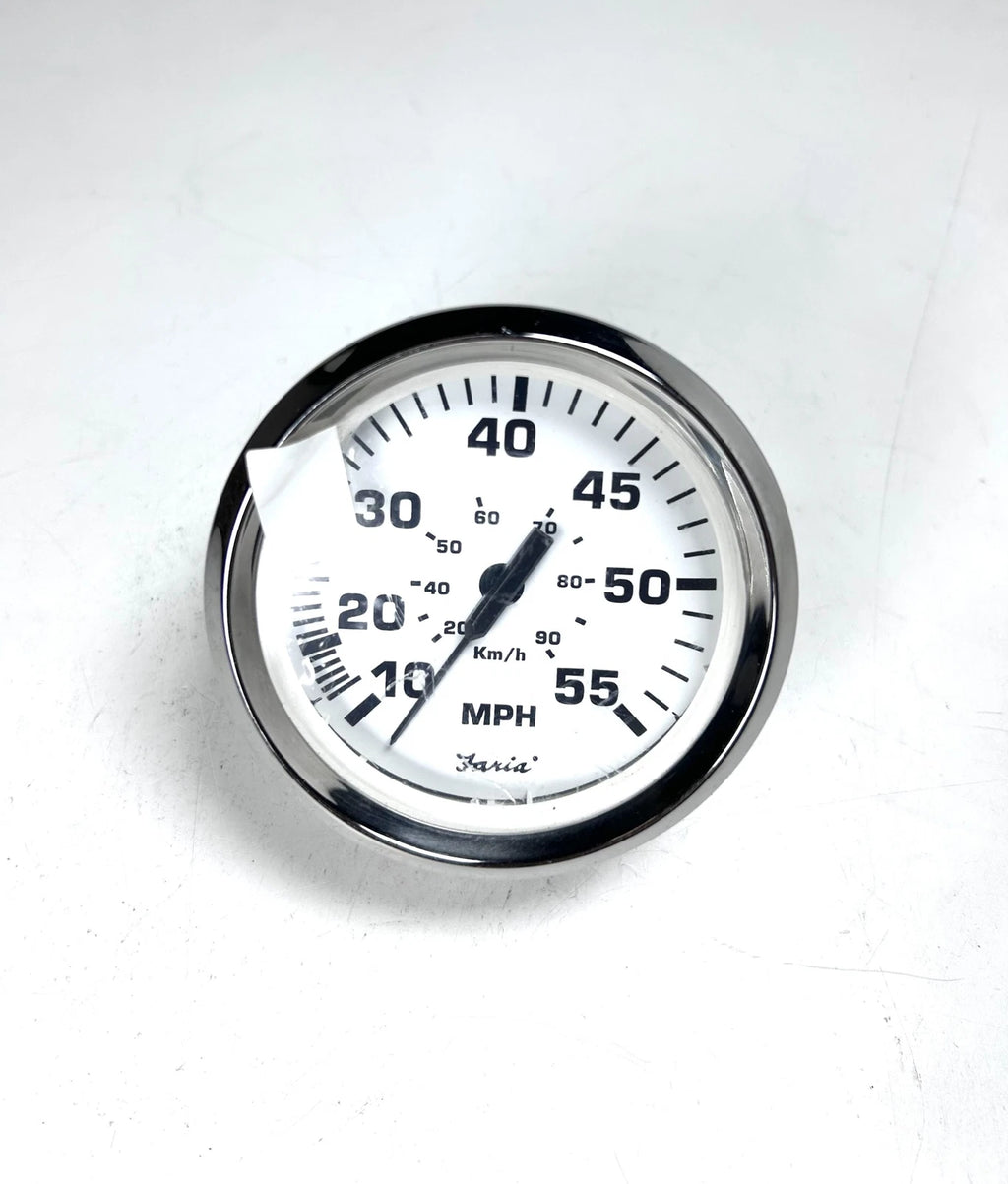 Faria SE9207A Speedometer Gauge for Marine Boat (3 1/4'', 10-55 MPH)