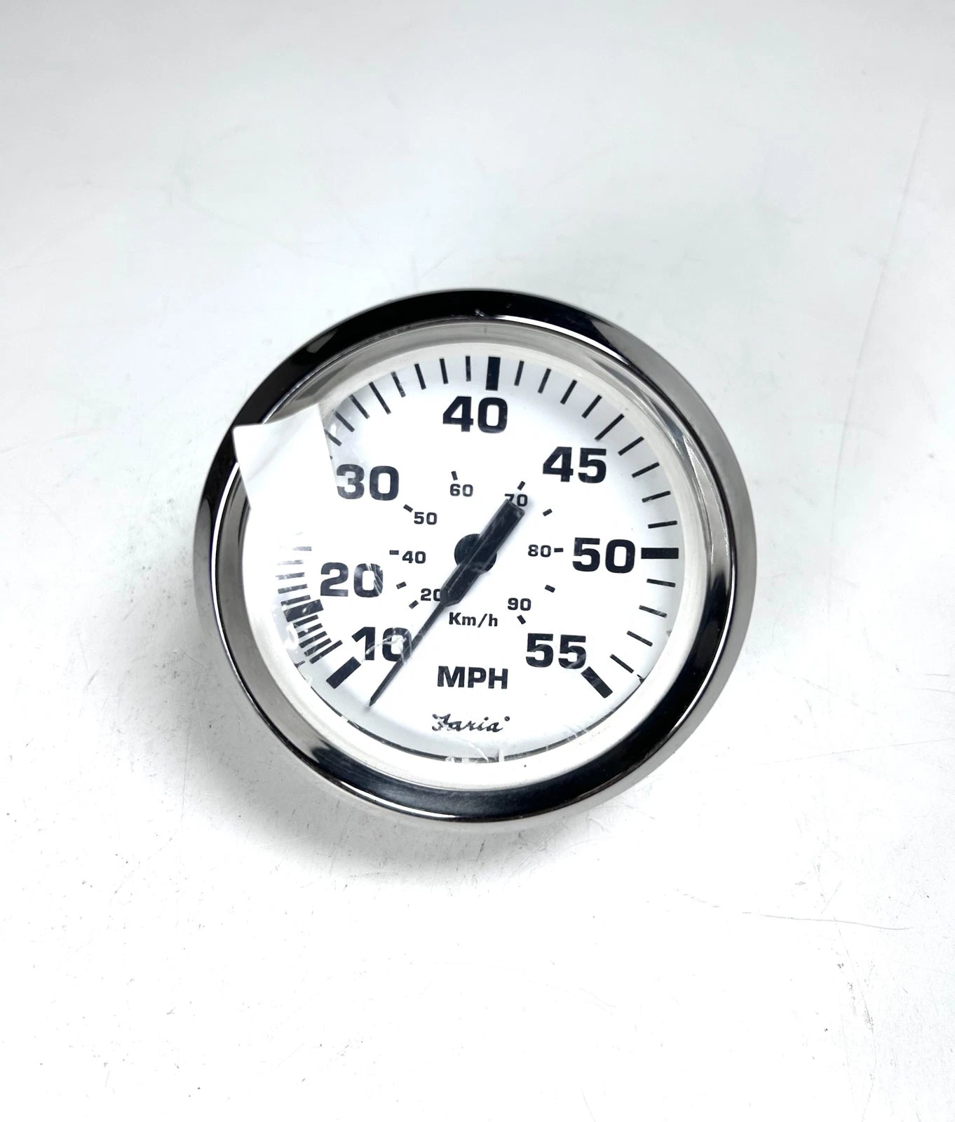 Faria SE9207A Speedometer Gauge for Marine Boat (3 1/4'', 10-55 MPH)