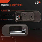 Front Right Plastic Interior Door Handle for Honda Civic (2003-2005)