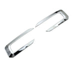 2Pcs Chrome Fog Lamp Cover Trim for Volvo XC40 (2019–2020)