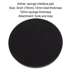 2X Sponge Protection Backing Discs for Sander Parts Polishing