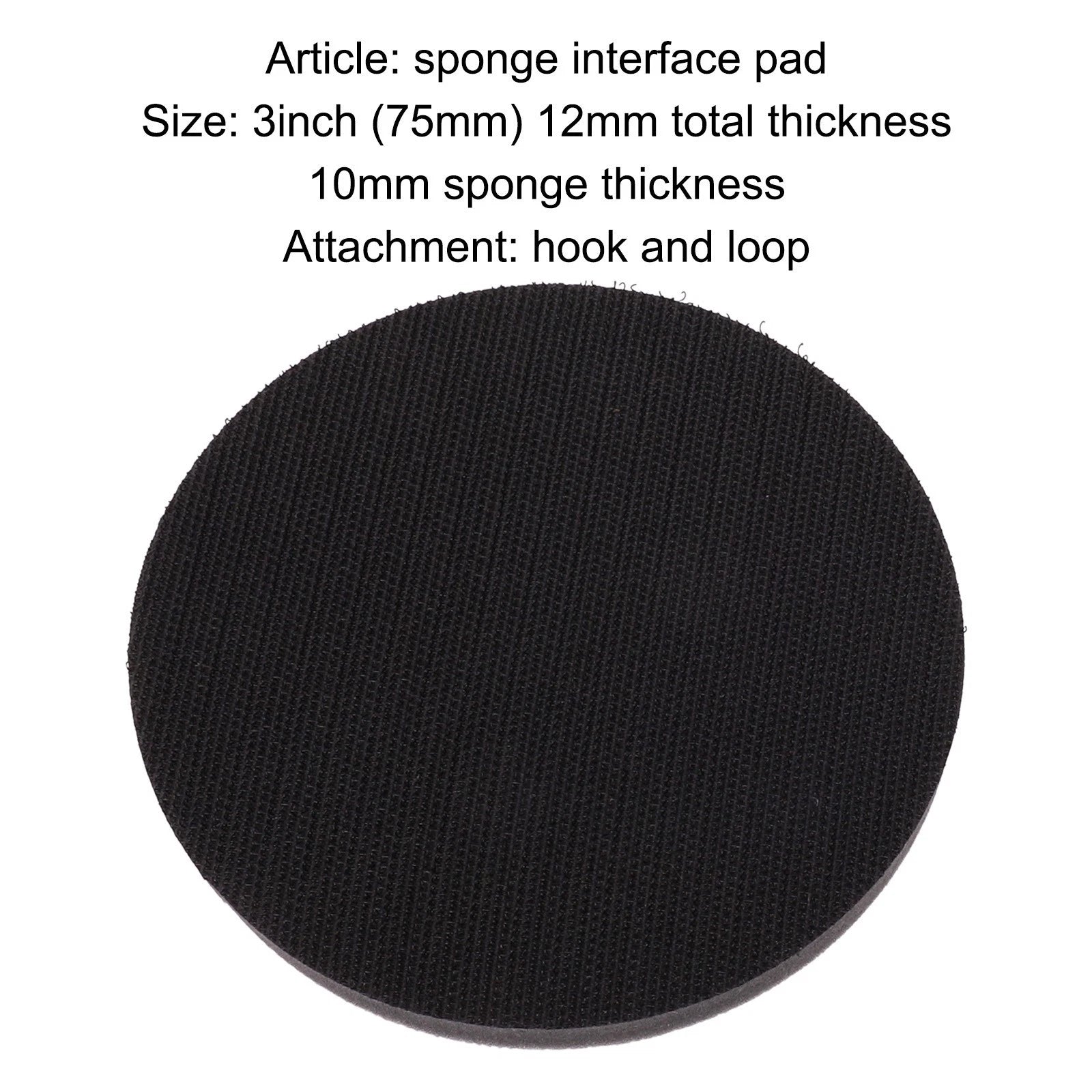 2X Sponge Protection Backing Discs for Sander Parts Polishing