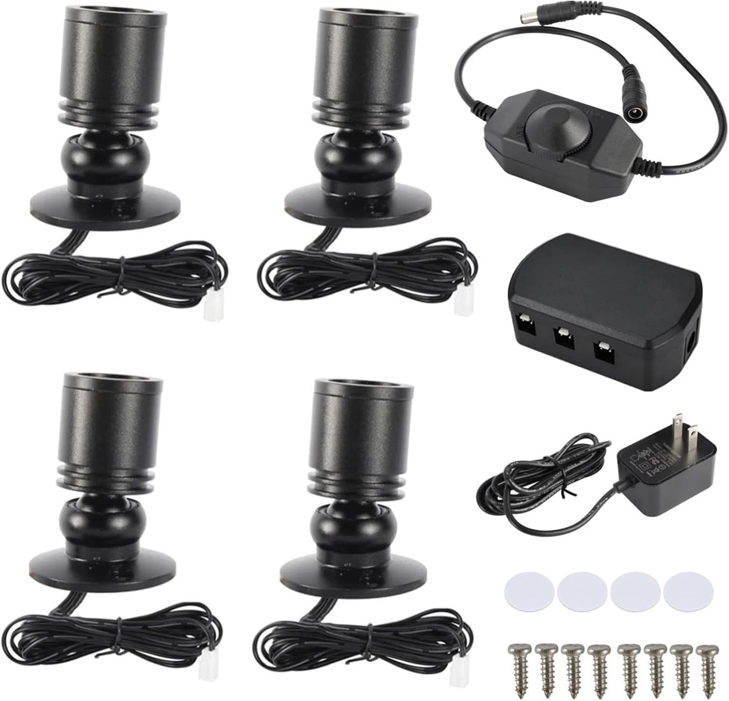 4 Pack LED Mini Spot Ceiling Lamp for Recessed Downlight Cabinet Lighting