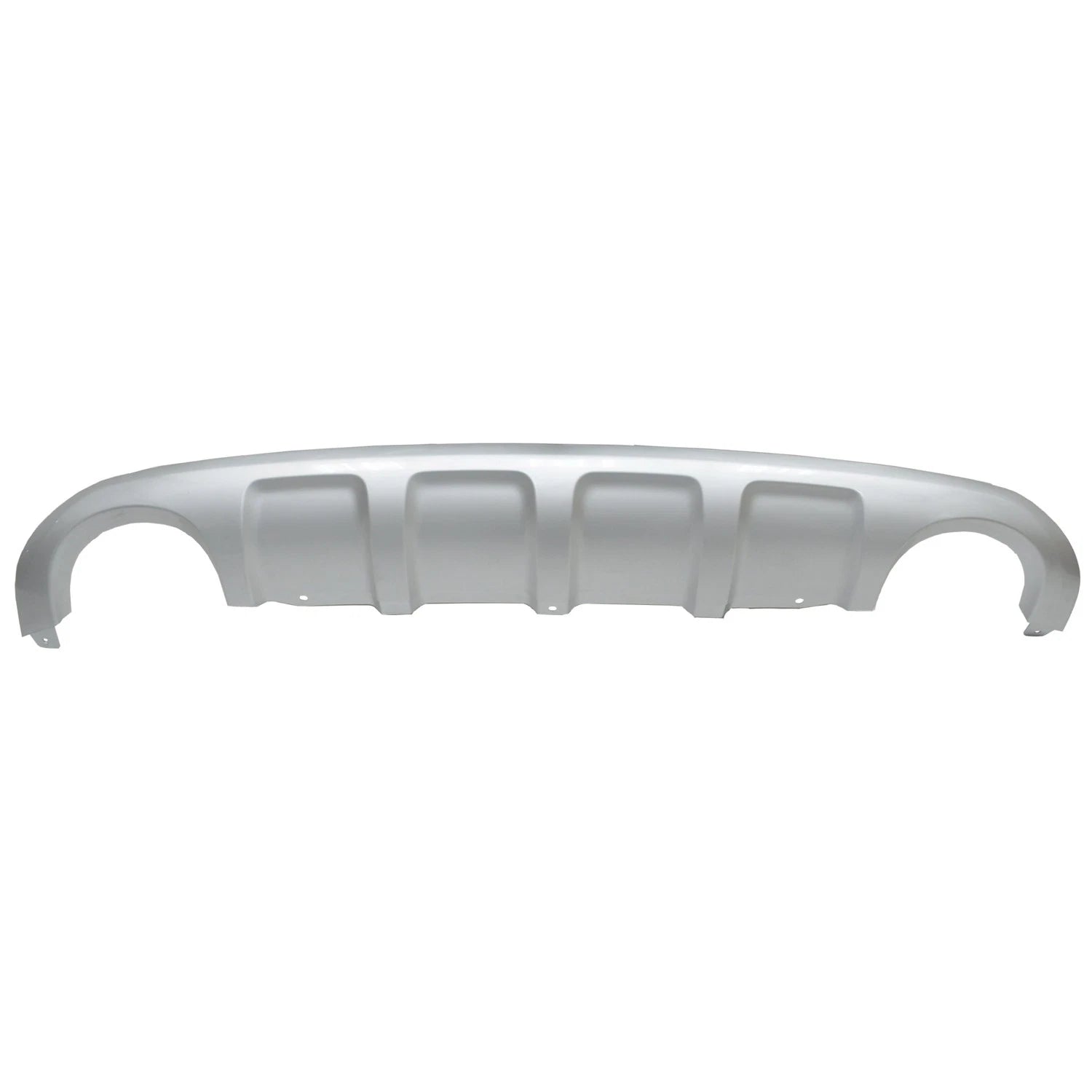 Replacement Silver Polypropylene Rear Skid Plate For 2018-2019 Kia Sportage