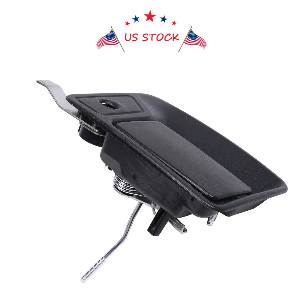 Exterior Door Handle for Ford Super Duty  - Black, Driver Side LH