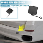 2X Rear Bumper Tow Hook Cover for BMW X5 (2014–2020) 51127158447 51127158448