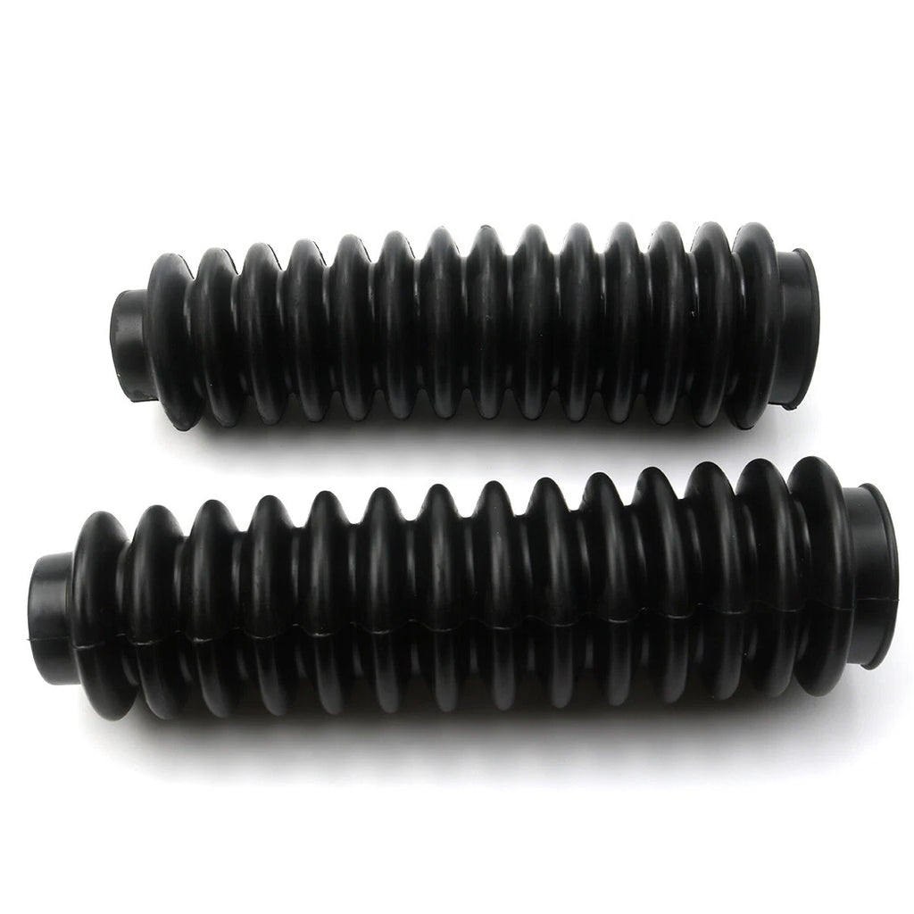 Fork Boots for Honda ATC 250SX (1985–1987) - Black, Pair