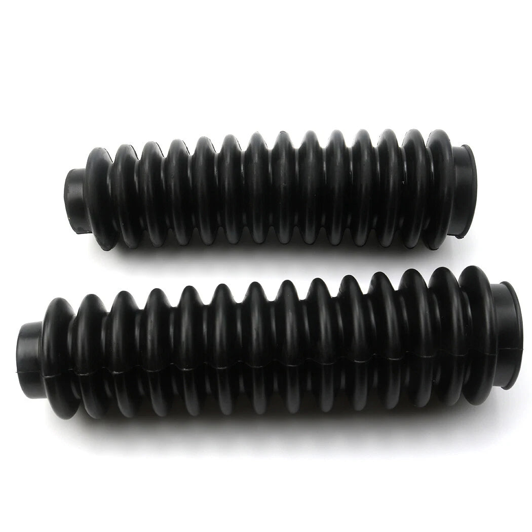 Fork Boots for Honda ATC 250SX (1985–1987) - Black, Pair