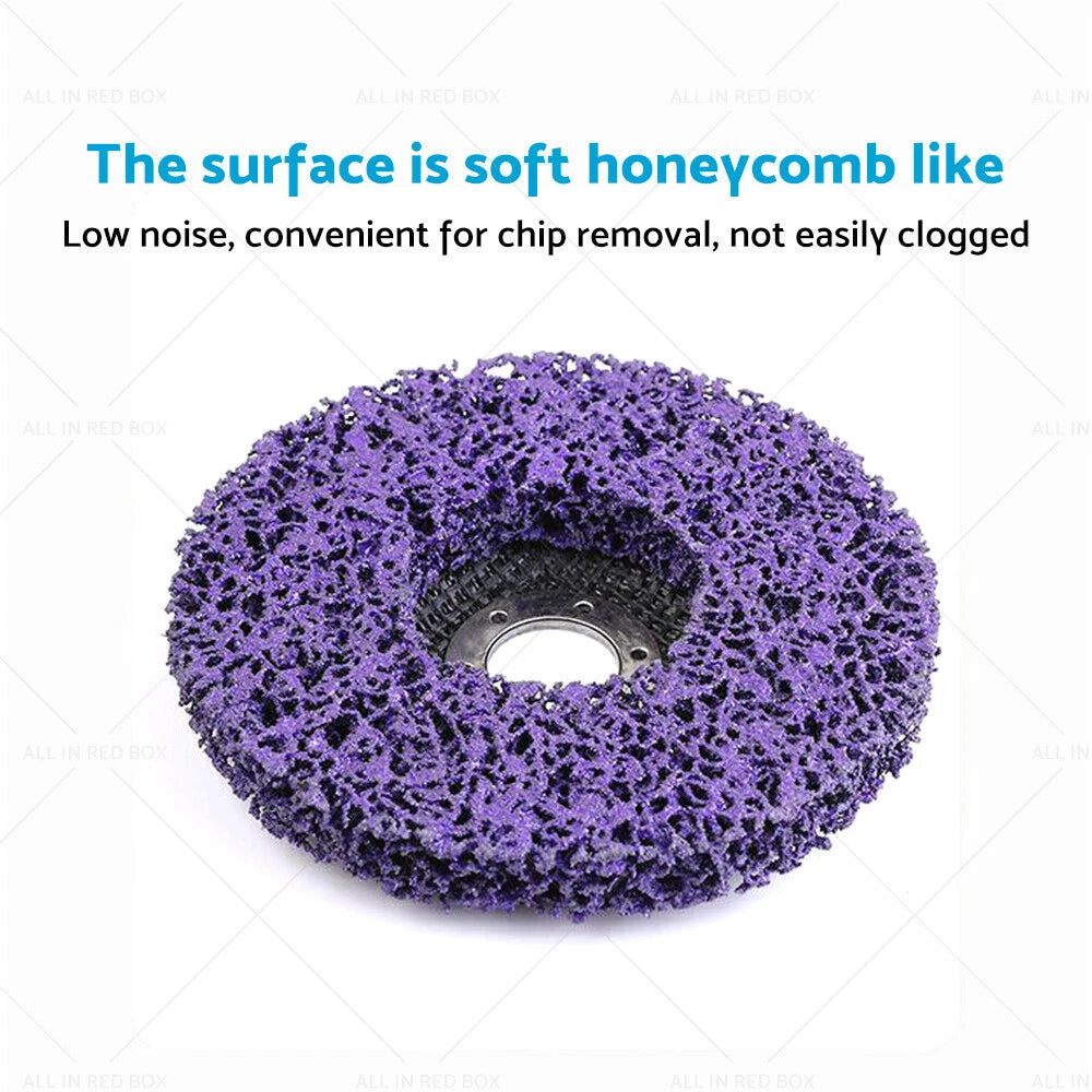10PCS Poly Strip Disc for Grinder 4" Abrasive Wheel