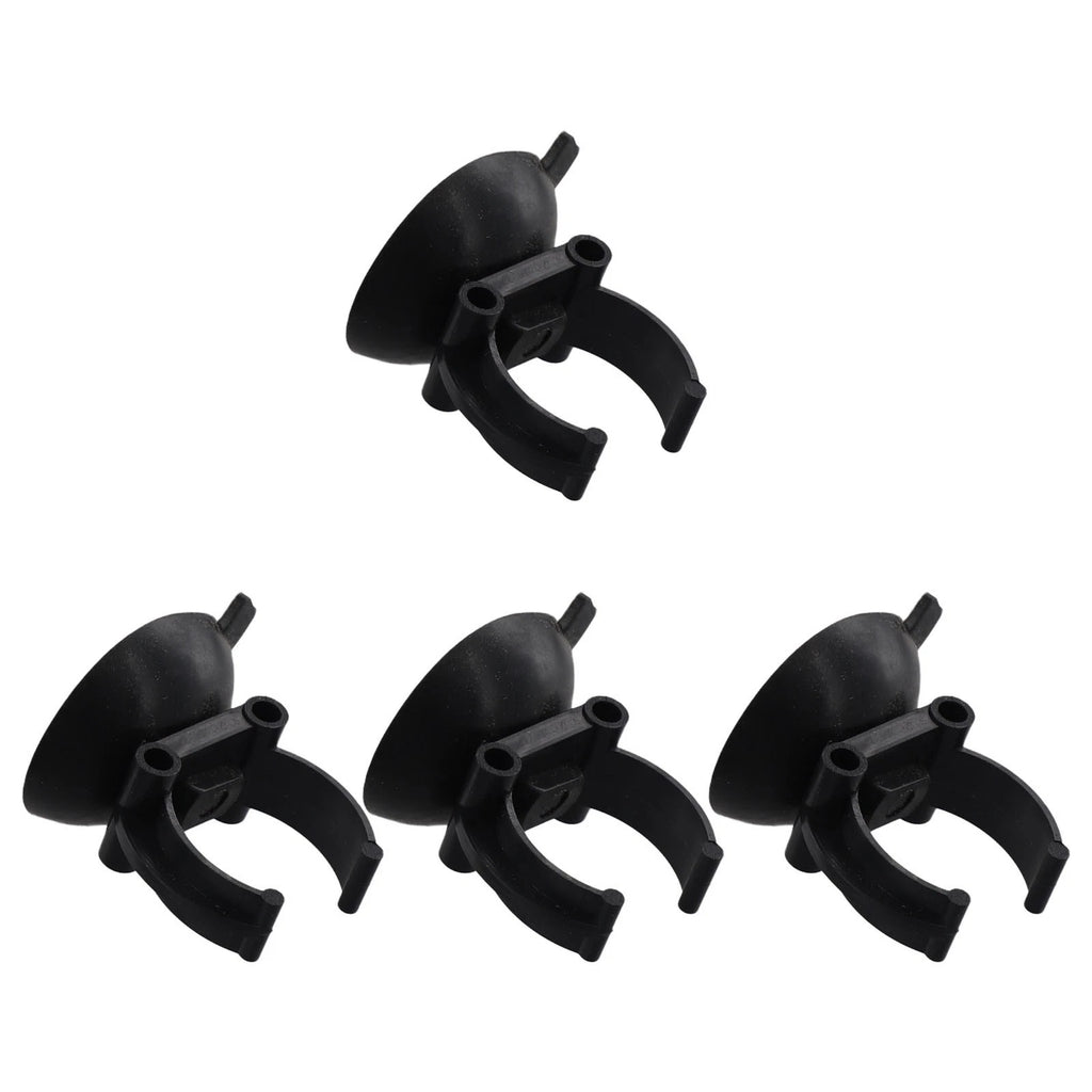Suction Cup Clips for Aquarium Heater or Rain Bars (Set of 4/8)
