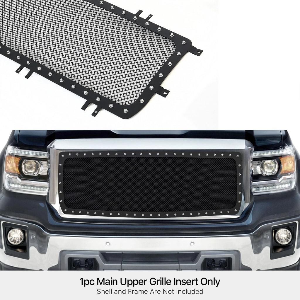 Stainless Steel Mesh Grille Insert for GMC Sierra 1500 (2014-2015)
