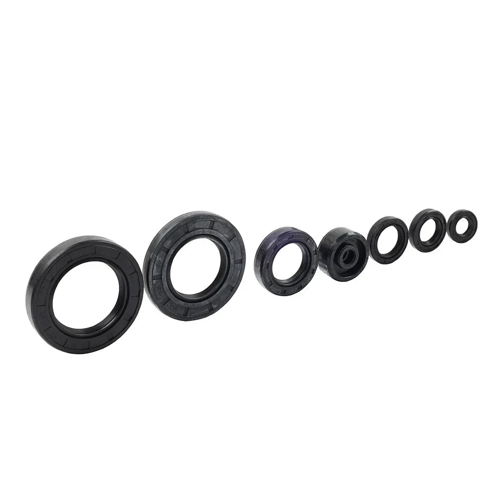 7 x Engine Crank Oil Seals for Yamaha Banshee 350 (1987-2006)